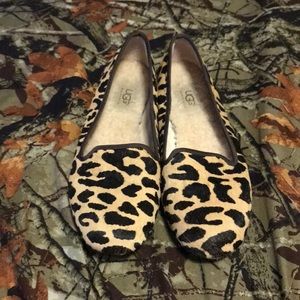 UGG Leopard Print Flats